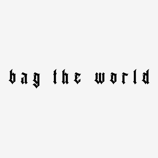 BAG THE WORLD 30CM