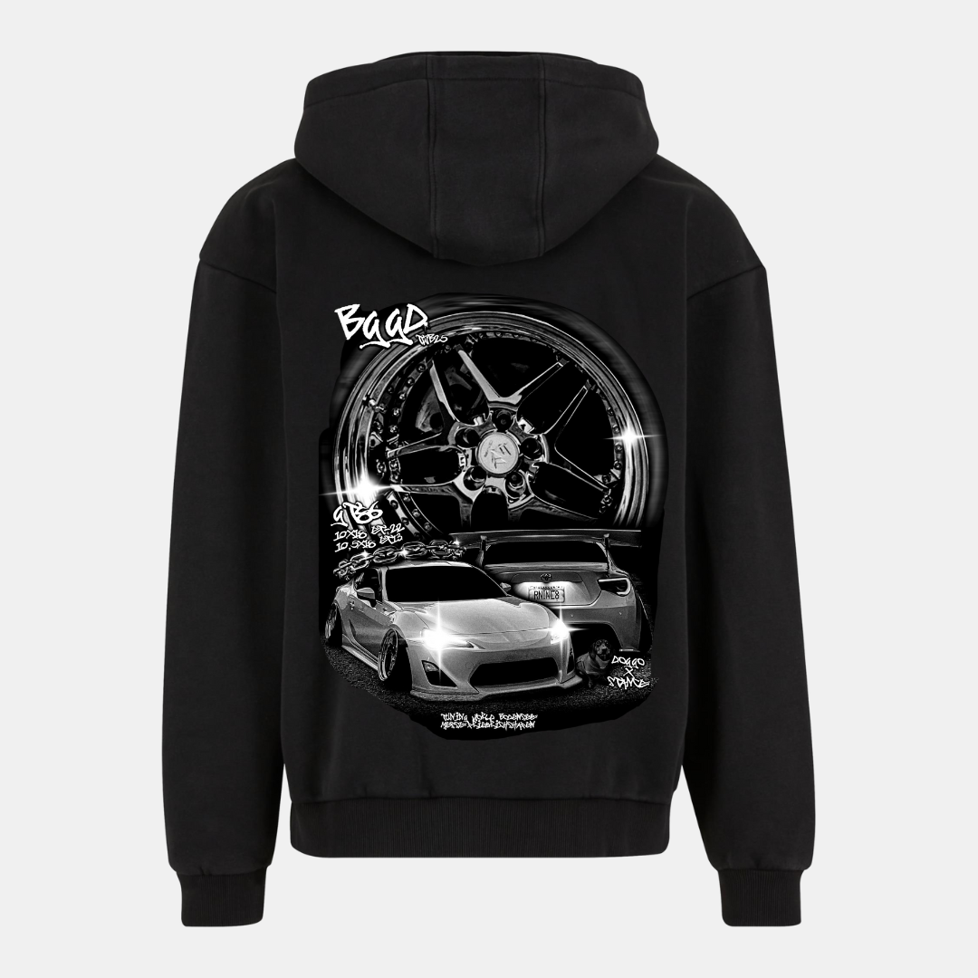 BGGD GT86 ZIP HOODIE