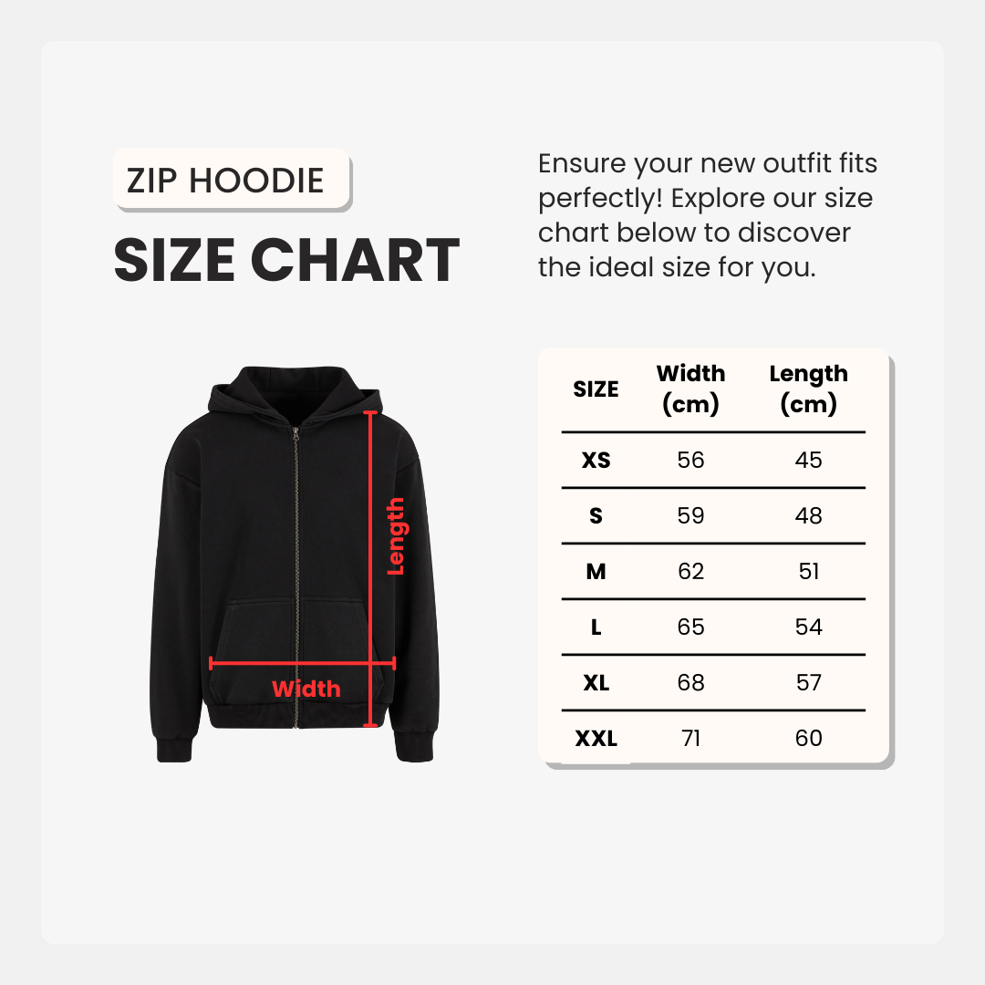BGGD A3 ZIP HOODIE