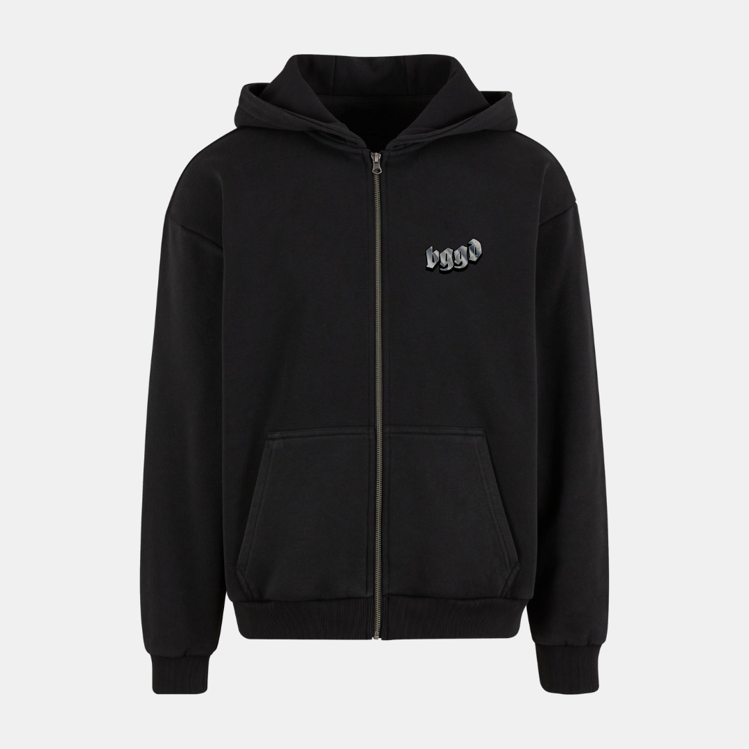 BGGDWRLD ZIP HOODIE