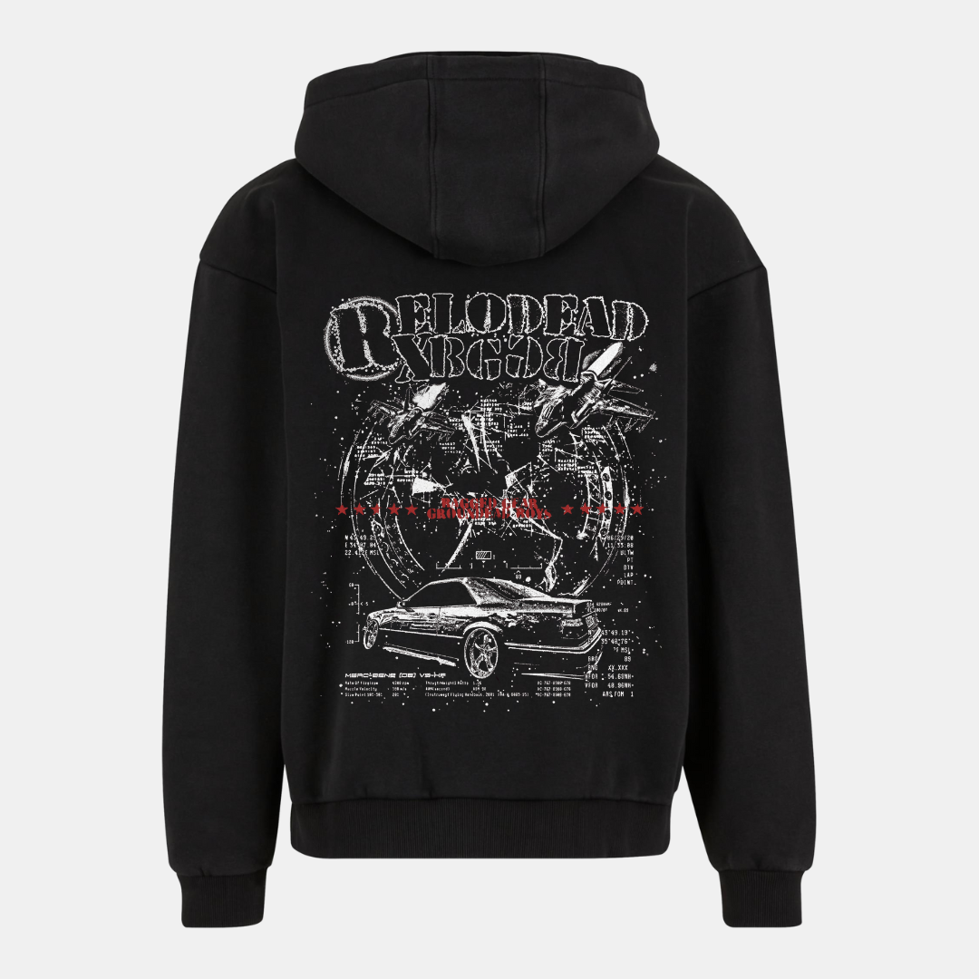 BGGD x RELODEAD ZIP HOODIE