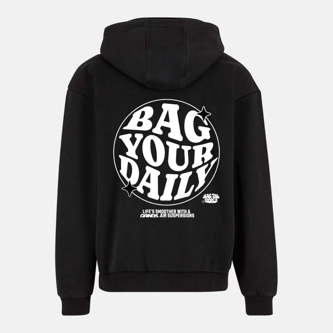 BAG YOUR DAILY ZIP HOODIE