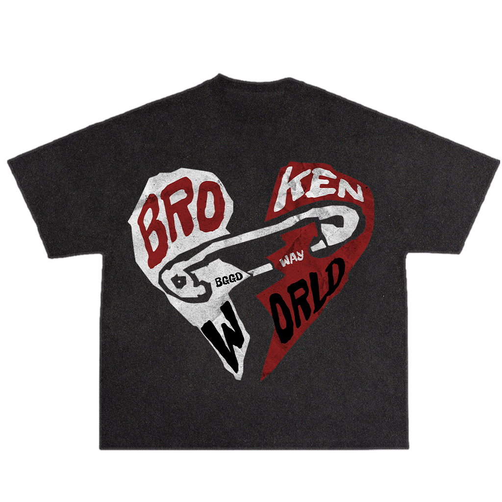 BROKEN WRLD TEE